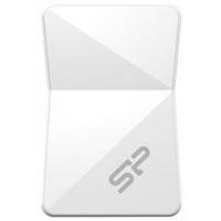 флешка Silicon Power 8GB SP008GBUF2T08V1W Белый