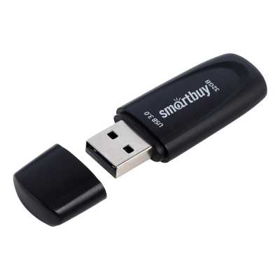 флешка SmartBuy 32GB SB032GB3SCK Черный