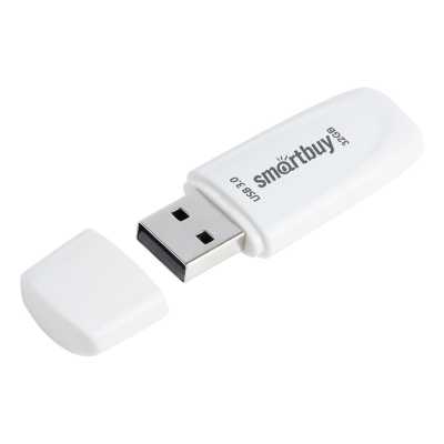 флешка SmartBuy 32GB SB032GB3SCW Белый