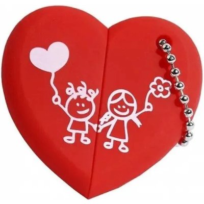 флешка SmartBuy 32GB SB32GBHEART Красный