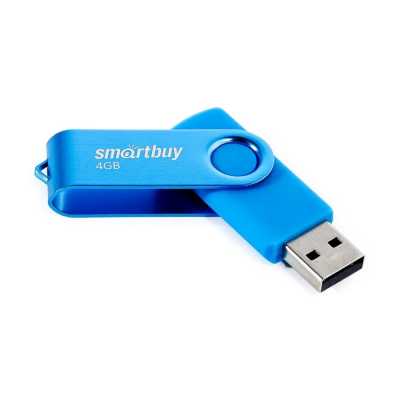 флешка SmartBuy 4GB SB004GB2TWB Синий