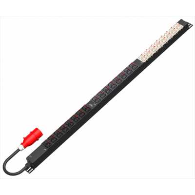 блок розеток SMARTWATT 0U-B-3P16A-SMB-24C13-24C39-UL-3M-IEC309