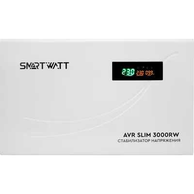 стабилизатор напряжения SMARTWATT AVR Slim 3000RW 4512020310007 Белый