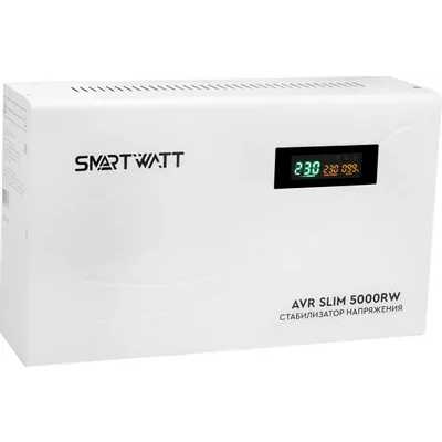 стабилизатор напряжения SMARTWATT AVR Slim 5000RW 4512020310005 Белый