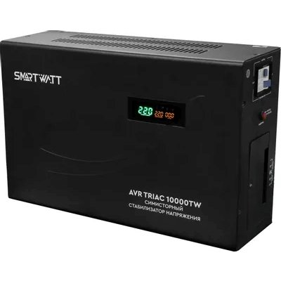 стабилизатор напряжения SMARTWATT AVR Triac 10000TW 4512020380005 Черный