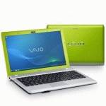 ноутбук Sony Vaio VPC-YB2L1RG Салатовый