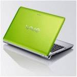 ноутбук Sony Vaio VPC-YB3Q1RG Зелёный