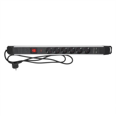 сетевой фильтр Старт С/УД-Ф SP 6x1 ZDVT 2USB Black черный
