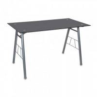 стол компьютерный Бюрократ GD-012/Black