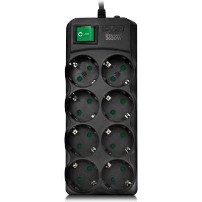 сетевой фильтр Sven SF-08E-16 SV-021610 черный