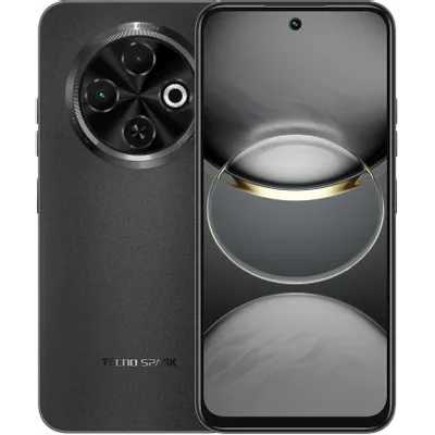 смартфон Tecno Spark 30C 6/128GB Black черный