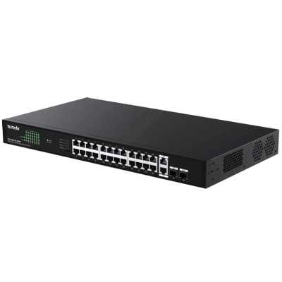 коммутатор Tenda TEG1128P-24-250W