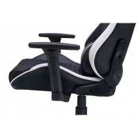 игровое кресло Tesoro Zone Balance F710 Black-White черно-белый