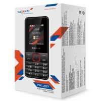 мобильный телефон Texet TM-207 Black