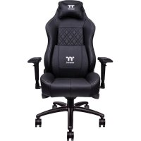 игровое кресло Thermaltake X Comfort Real Leather Black черный