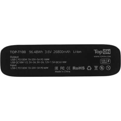 внешний аккумулятор TopON TOP-T100