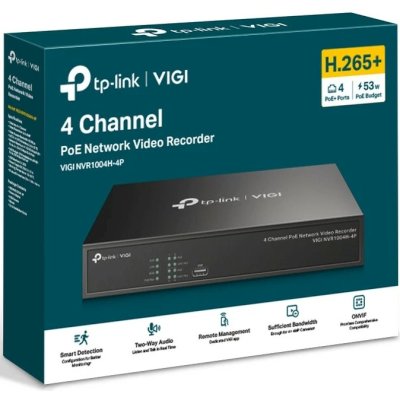 видеорегистратор TP-Link VIGI NVR1004H-4P