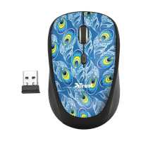 мышь Trust Yvi Peacock 23388 Синий