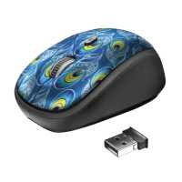 мышь Trust Yvi Peacock 23388 Синий