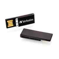 флешка Verbatim 4GB CLIP-IT Black