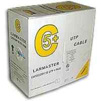 витая пара Lanmaster LAN-5EUTP-PT-YL Желтый