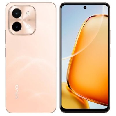 смартфон Vivo Y28 8/256GB Gold Pink розовое золото