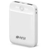 внешний аккумулятор Hiper Power Bank SL10000 White Белый