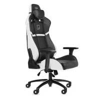 игровое кресло WARP Gr Black/White черно-белый