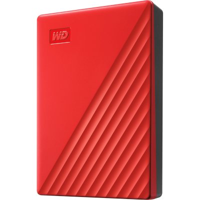 жесткий диск WD My Passport 5Tb WDBPKJ0050BRD-WESN Красный