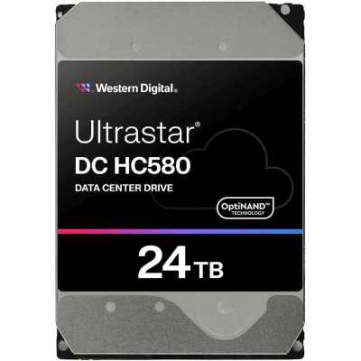 жесткий диск WD Ultrastar DC HC580 24Tb WUH722424ALE6L4 Серебристый