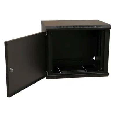 телекоммуникационный шкаф WRLine WR-TW-1566-SR-RAL9004 Черный