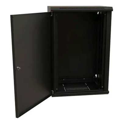 телекоммуникационный шкаф WRLine WR-TW-1845-SR-RAL9004 Черный