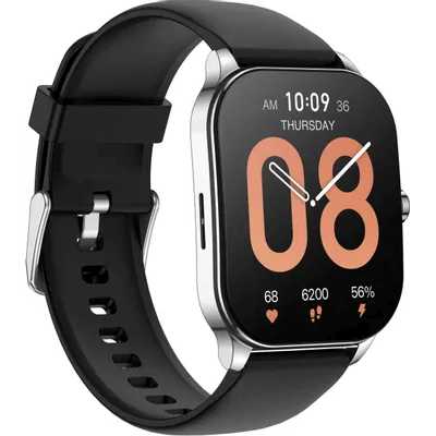 смарт часы Amazfit Pop 3S Black/Silver 6972596107095