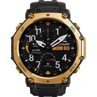 смарт часы Amazfit T-Rex 3 Pro 48mm Black-Gold
