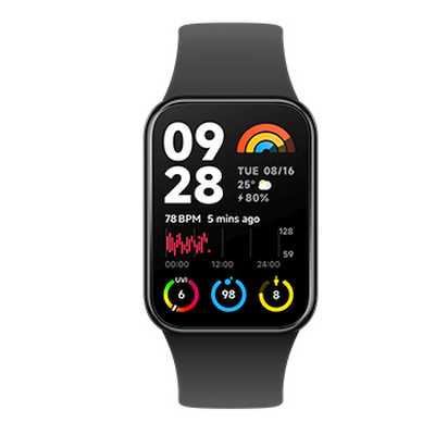 фитнес браслет Xiaomi Smart Band 8 Pro Black BHR8017GL