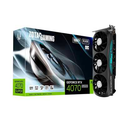видеокарта Zotac nVidia GeForce RTX 4070 Super Trinity OC 12Gb ZT-D40720J-10P